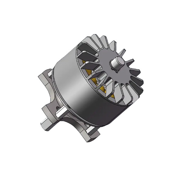 Harjaton DC-moottori digitaalisille työkaluille, halkaisija 49 mm WO49-sarja