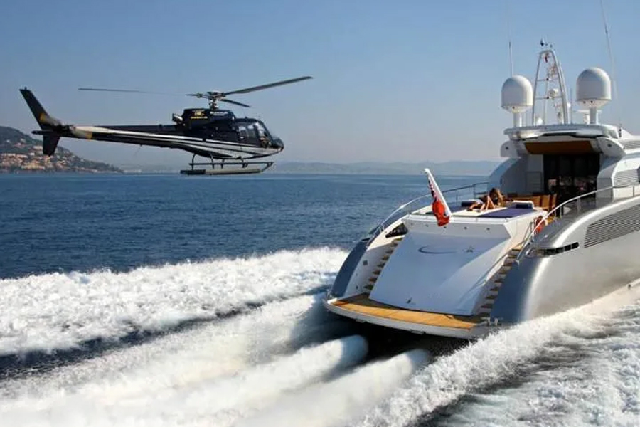 Lentokoneet ja jahdit