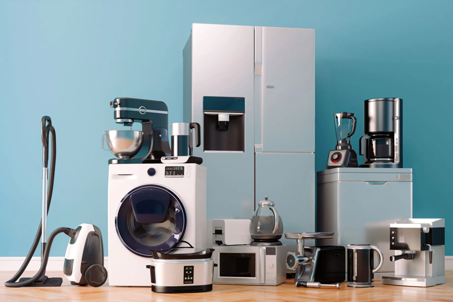 Ilmanvaihtolaitteet ja kodinkoneet